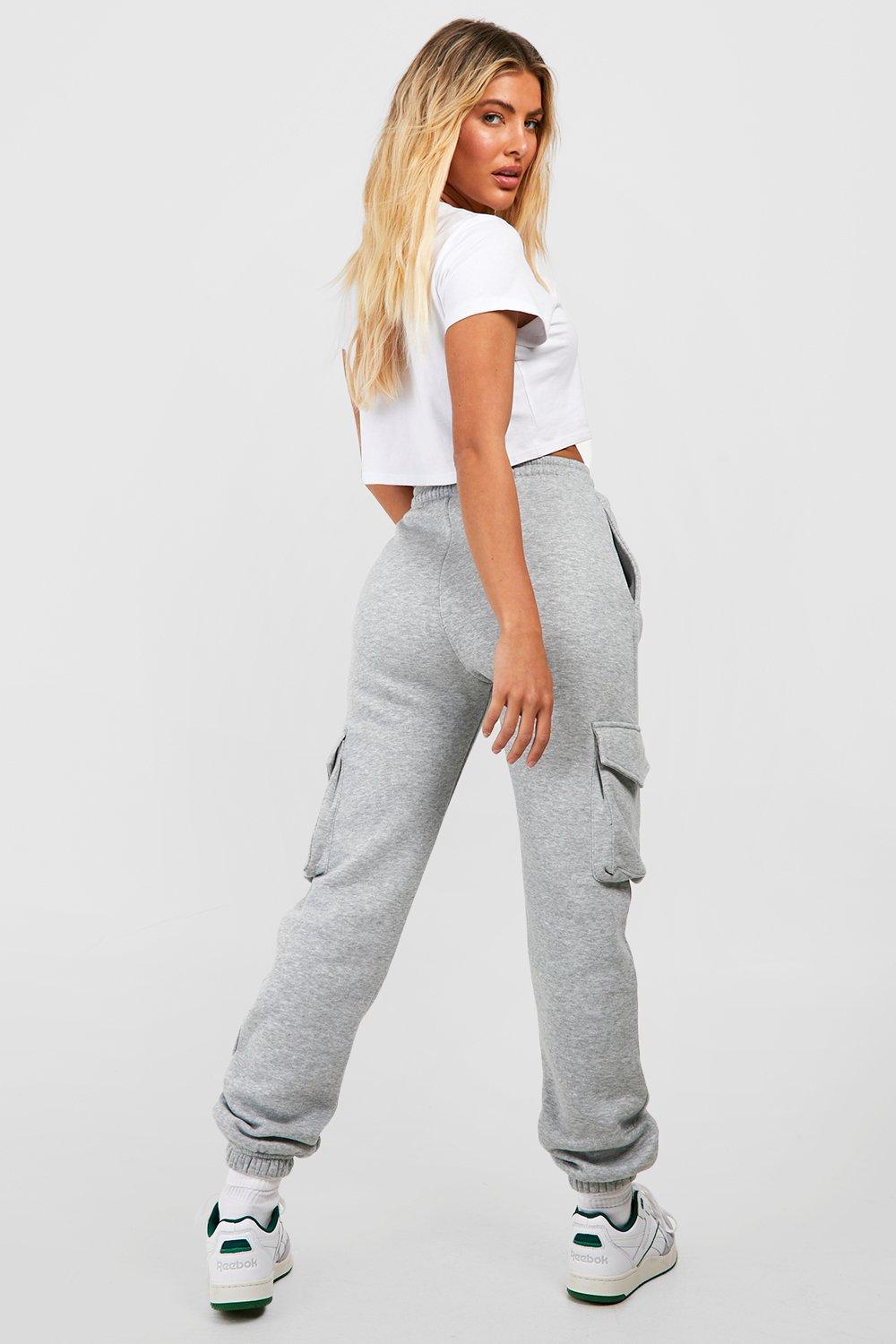 Womens grey slim sales fit joggers